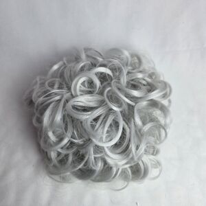Curly Gray Hairpiece